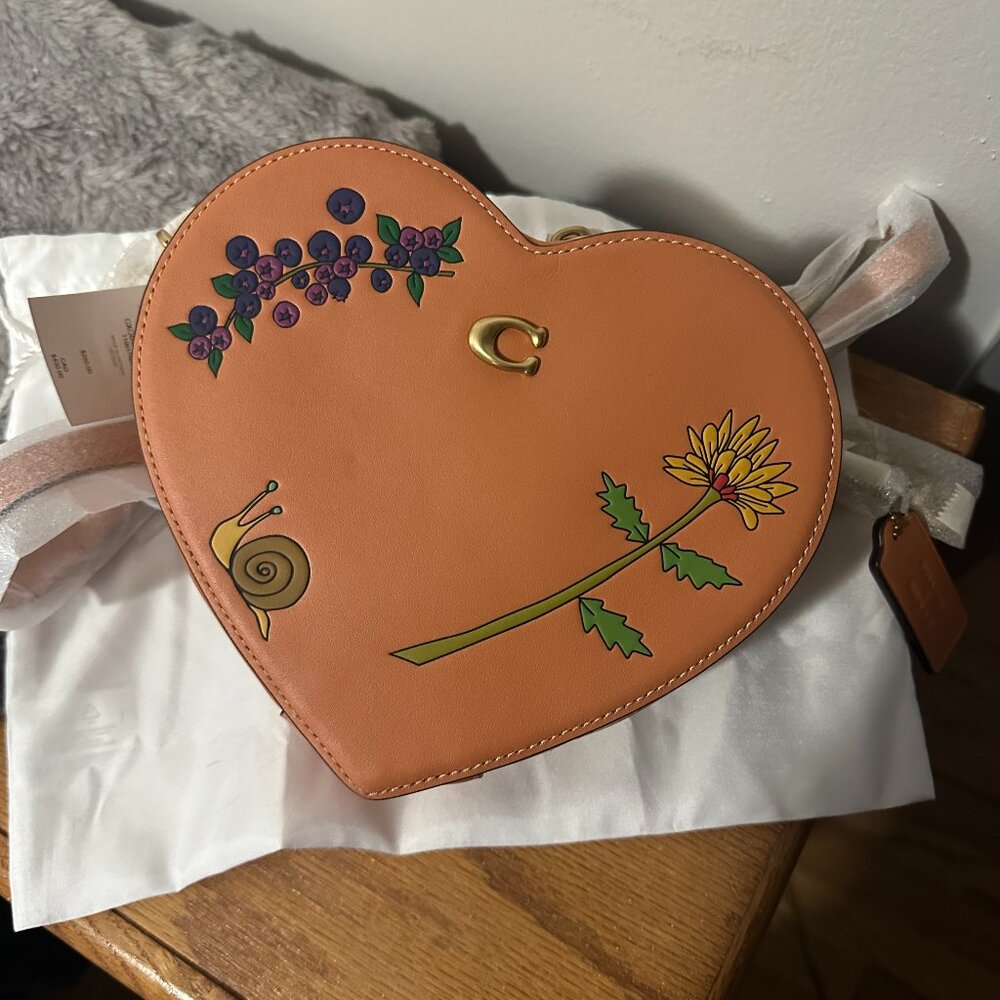 Coach x Observed by Us Heart Crossbody